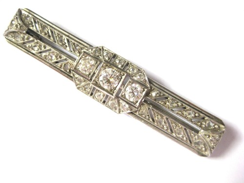 Art deco brosche - art,