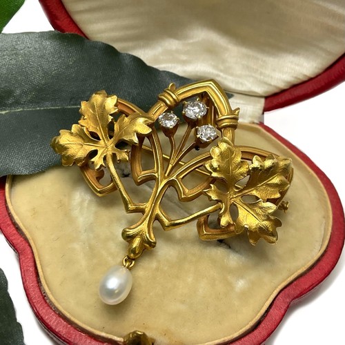 Jugendstil 750 gold - jugendstil,