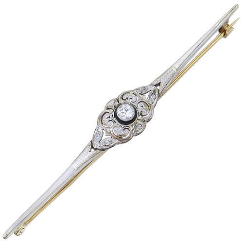 Brosche altschliff diamant - brosche,