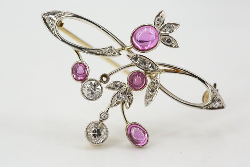 Art deco brosche 585 - art,