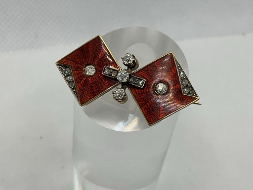 Art deco brosche gold - art,