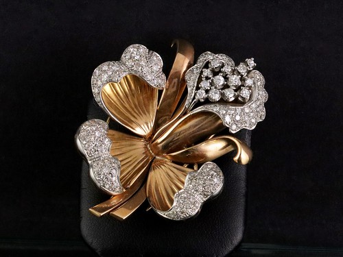 Große diamant brosche ca - brosche,