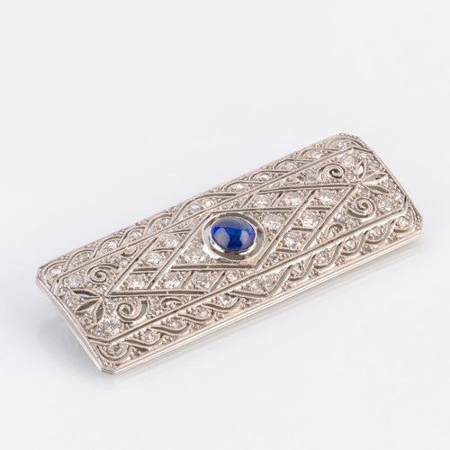 Art deco brosche - deco, gold)