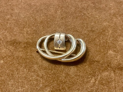 Brosche 333er gelbgold - brosche,