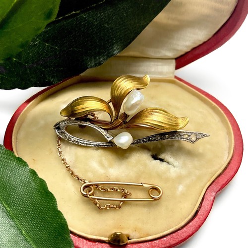 Jugendstil gold diamant - gold,