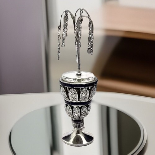 Art déco diamant onyx platin - diamant,