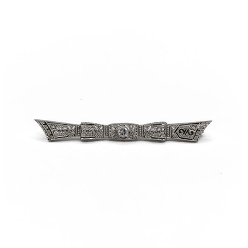 Brosche nadel art déco - brosche,