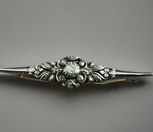 Silber gold diamant - gold, altschliff