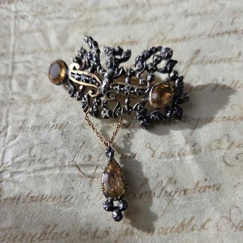 Antike brosche karat gold - antike,