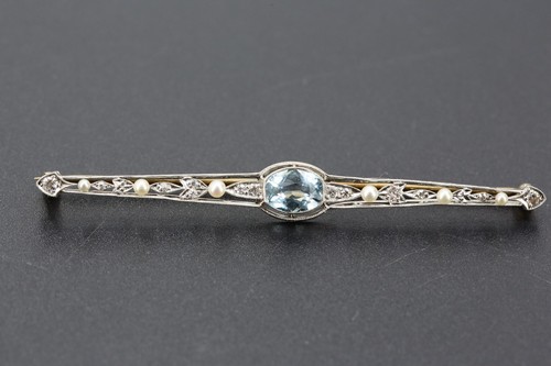 Diamant brosche 585 - ct,