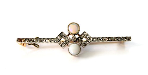 Brosche nadel aus gold - nadel,, 585
