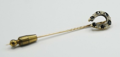 Brosche nadel hufeisen - nadel,